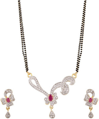 

You Bella Alloy Jewel Set(White)