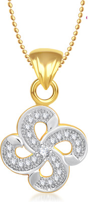 

Meenaz Meenaz Exclusive Flower Alloy Pendant