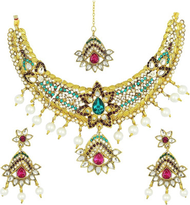 

Kavyanjali Jewels Alloy Jewel Set(Multicolor)
