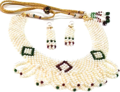 40% OFF on Sri Kapi Pearls Alloy Jewel Set 40% OFF on Sri Kapi Pearls Alloy Jewel Set