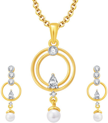 

Sukkhi Alloy Jewel Set(Gold, White)