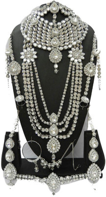 

Shree Bhawani Art Jewellery Alloy Jewel Set(Multicolor)