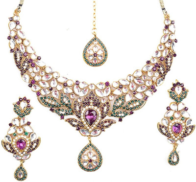 

Kavyanjali Jewels Alloy Jewel Set(Multicolor)