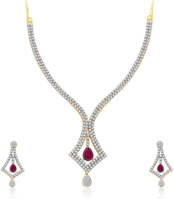 

Sukkhi Alloy Jewel Set(Gold, White)