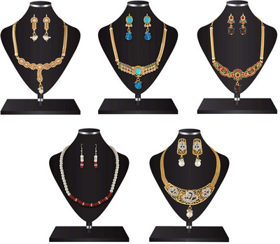 

Payal Designs Alloy Jewel Set(Multicolor)