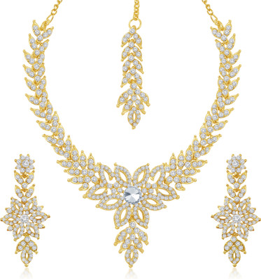 

Sukkhi Zinc Jewel Set(Gold)