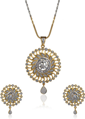 70% OFF on alysa Alloy, Silver Jewel Set(Gold, Silver) 70% OFF on alysa Alloy, Silver Jewel Set(Gold, Silver)