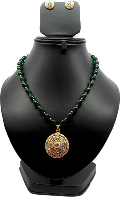 65% OFF on Bling N Beads Glass Jewel Set(Gold, Green) 65% OFF on Bling N Beads Glass Jewel Set(Gold, Green)