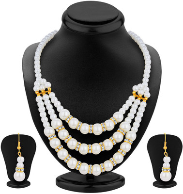 

Sukkhi Alloy Jewel Set(White)