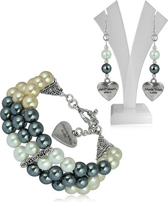 Pearlz Ocean Alloy Multicolor Jewellery Set(Pack of 1)