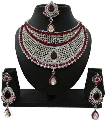 

Shree Bhawani Art Jewellery Alloy Jewel Set(Multicolor)