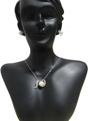 49% OFF on Crunchy Fashion Alloy Jewel Set(Silver) 49% OFF on Crunchy Fashion Alloy Jewel Set(Silver)