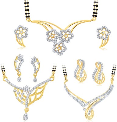 Sukkhi Alloy Gold-plated Gold Jewellery Set(Pack of 1)