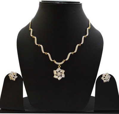 

Clicktin Alloy Jewel Set(White)