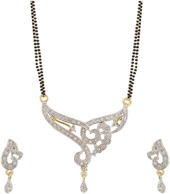 

You Bella Alloy Jewel Set(White)