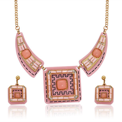 Pling Acrylic Jewel Set(Pink)