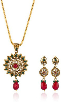 66% OFF on Ratnakar Copper Jewel Set(Multicolor)