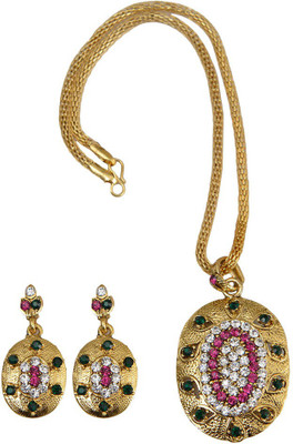 

Taj Pearl Alloy Jewel Set(Multicolor)