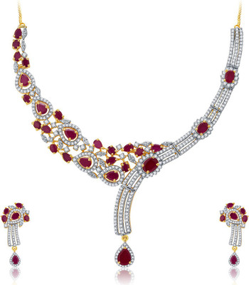 

Sukkhi Alloy Jewel Set(Gold, White)