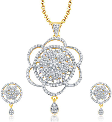 

Sukkhi Alloy Jewel Set(Gold, White)