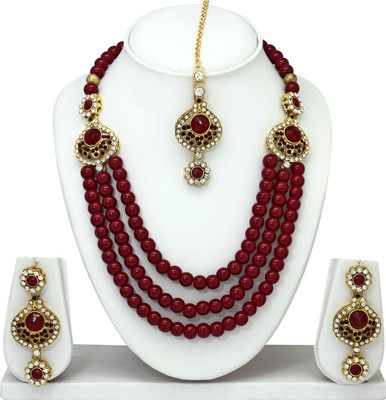 Atasi International Alloy Jewel Set(Multicolor)
