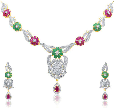 

Sukkhi Alloy Jewel Set(Gold, White)