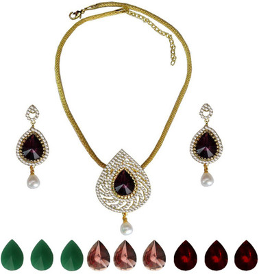 

Being Women Alloy Jewel Set(Multicolor)