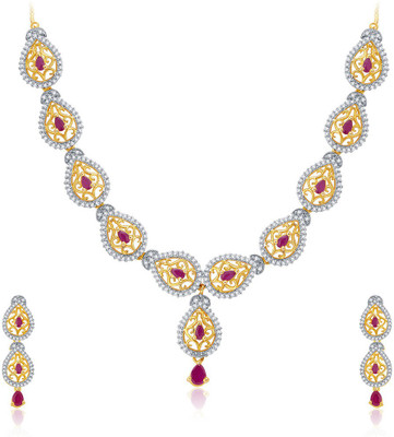 

Sukkhi Alloy Jewel Set(Gold, White)