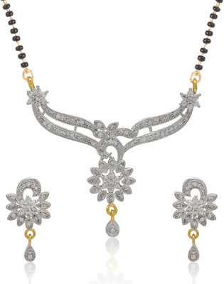 

You Bella Alloy Jewel Set(White)