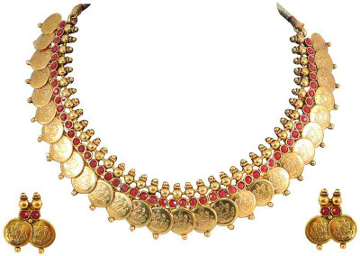 

You Bella Alloy Jewel Set(Gold)