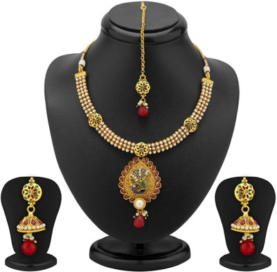 

Trushi Copper Jewel Set(Gold)