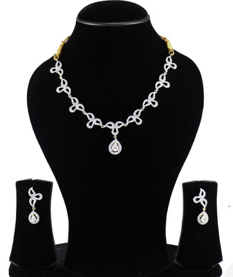 

You Bella Alloy Jewel Set(White)