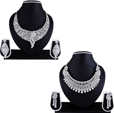 

Atasi International Alloy Jewel Set(White)