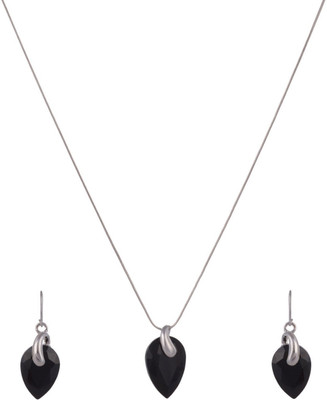 

High Trendz Alloy Jewel Set(Silver)