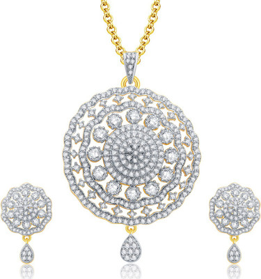 

Sukkhi Alloy Jewel Set(Gold, White)