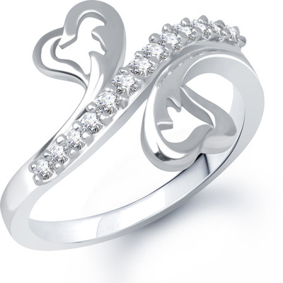 64% OFF on Meenaz Alloy Cubic Zirconia Ring