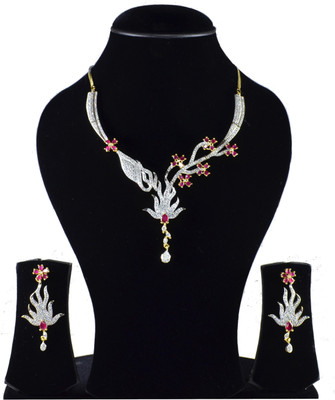 You Bella Alloy Jewel Set(Gold)