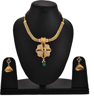 

Zeneme Alloy Jewel Set(Multicolor)