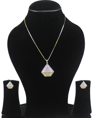 

You Bella Alloy Jewel Set(Silver)