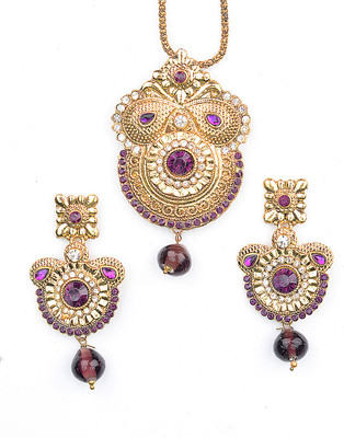 

Kavyanjali Jewels Alloy Jewel Set(Multicolor)