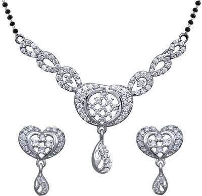 

Clara Sterling Silver Jewel Set(Platinum)