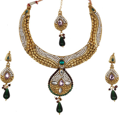 

Kavyanjali Jewels Alloy Jewel Set(Multicolor)