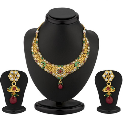 

Trushi Copper Jewel Set(Gold)