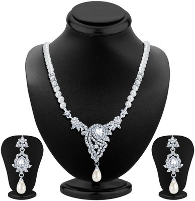 

Sukkhi Alloy Jewel Set(White)