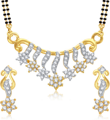 

VK Jewels Alloy Jewel Set(Gold)