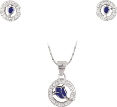 

Jewel99 Sterling Silver Jewel Set(Silver)