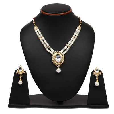 

Johareez Alloy Jewel Set(White)