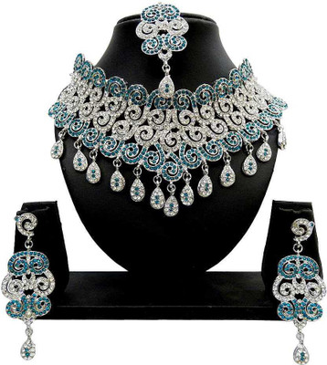 

Shree Bhawani Art Jewellery Alloy Jewel Set(Multicolor)
