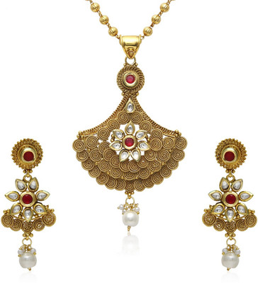 

Jewels Galaxy Copper Jewel Set(Gold)