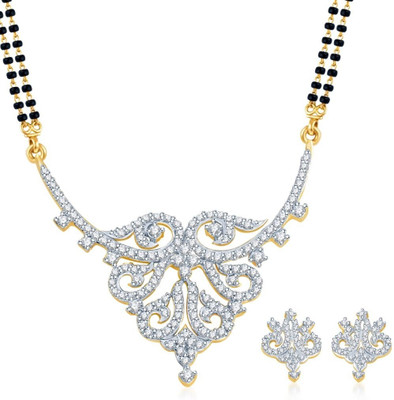 

Sukkhi Alloy Jewel Set(White, Gold, Black)